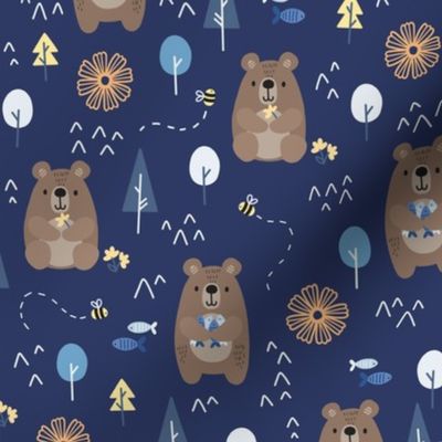 Sweet woodland bears