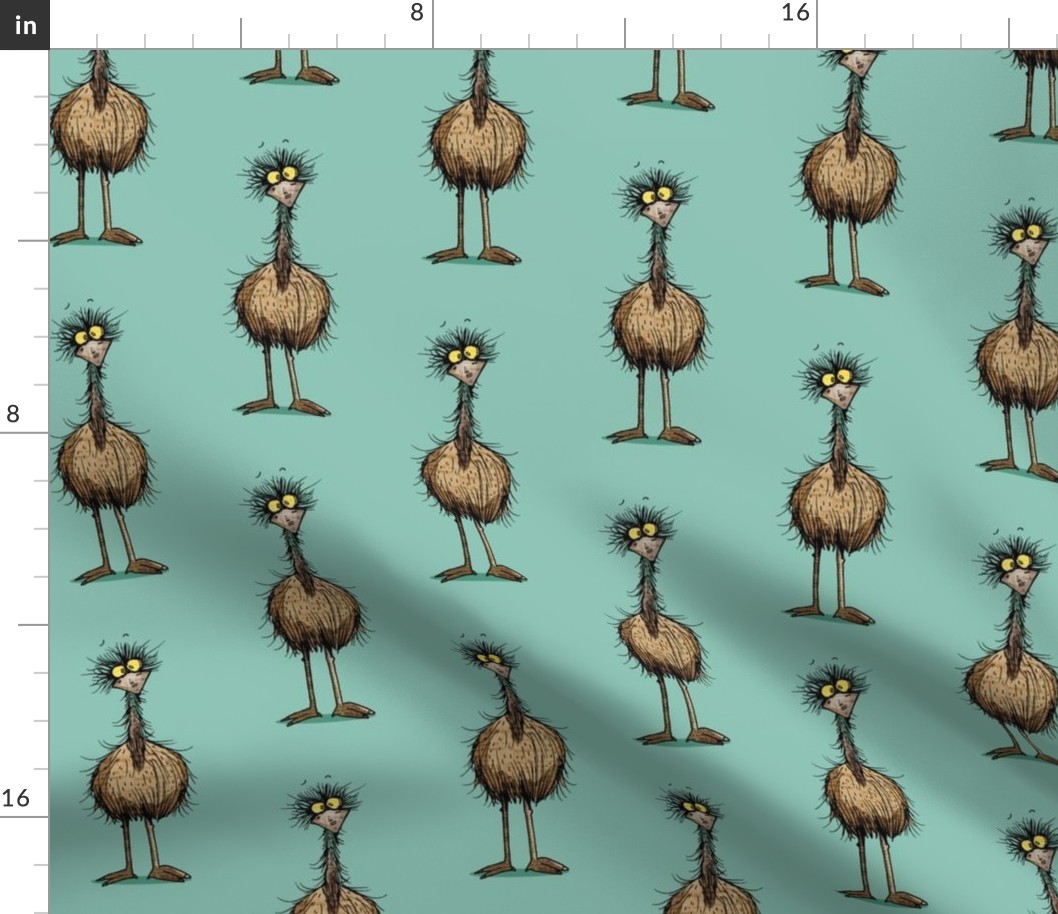 Emu Parade, by Rebel Challenger