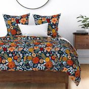 bohem floral bold colors