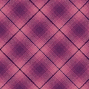 Different Hearts Plaid on the Diagonal