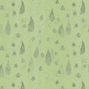 Cool Tonal Raindrops | Vintage Vacation