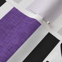 Women's Hockey//Canada//Pretty & Nice//Purple - Wholecloth Cheater Quilt