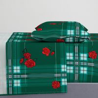 Rose Rockabilly Plaid 