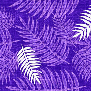 Tropical Lace /  Large / Leaf Purple  