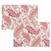 Elegant Paisley Pink Peach