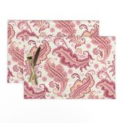 Elegant Paisley Pink Peach