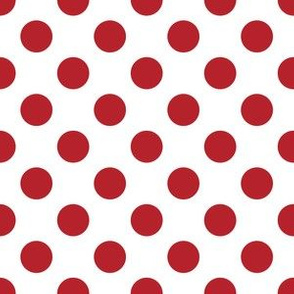 Red Polka Dots OnWhite