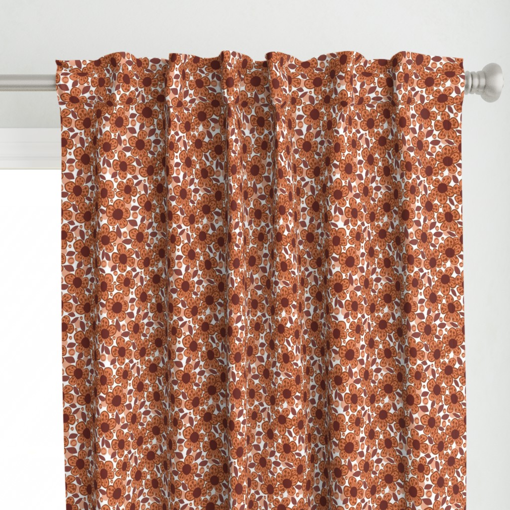 Bold Brown Floral small scale