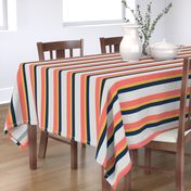 Nautical Stripes lving coral