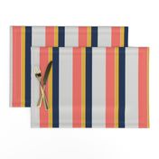 Nautical Stripes lving coral