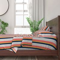 Nautical Stripes lving coral