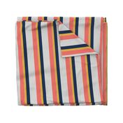 Nautical Stripes lving coral