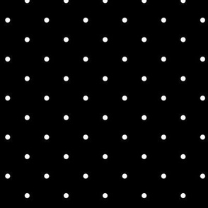 Black And White Dots Fabric, Wallpaper and Home Decor | Spoonflower