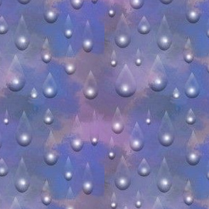 Purple Rain Drops