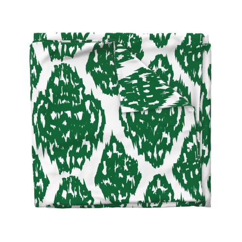 green ikat print kelly green ikat large ikat medallion print