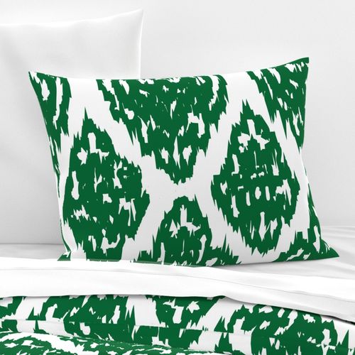 green ikat print kelly green ikat large ikat medallion print