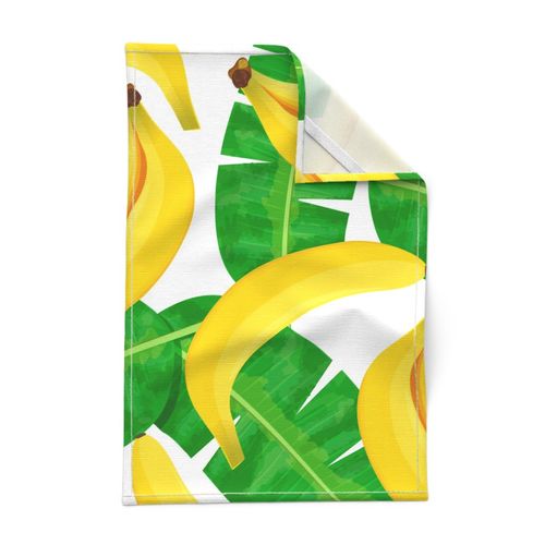 banana and leaves pattern