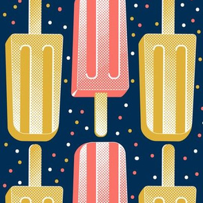 Popsicle Party Stripes