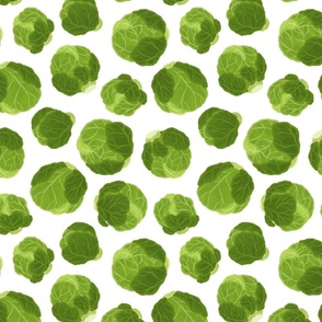 Brussels Sprouts Tea Towel