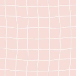 windowpane check-blush