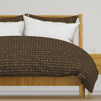 Wicker Rattan Basket Weaved Brown