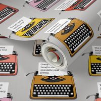 Pangram Typewriters* (Silkscreen)