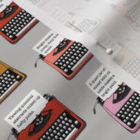 Pangram Typewriters* (Silkscreen)