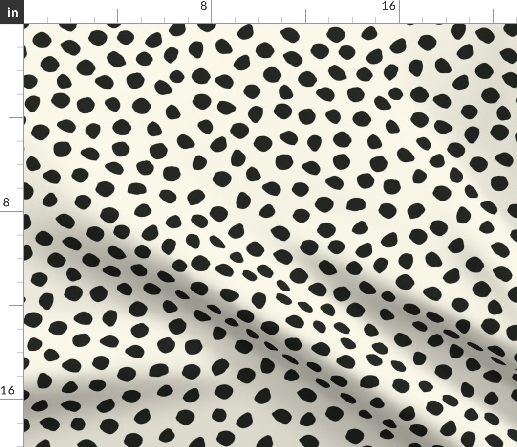 Polka dots Cream