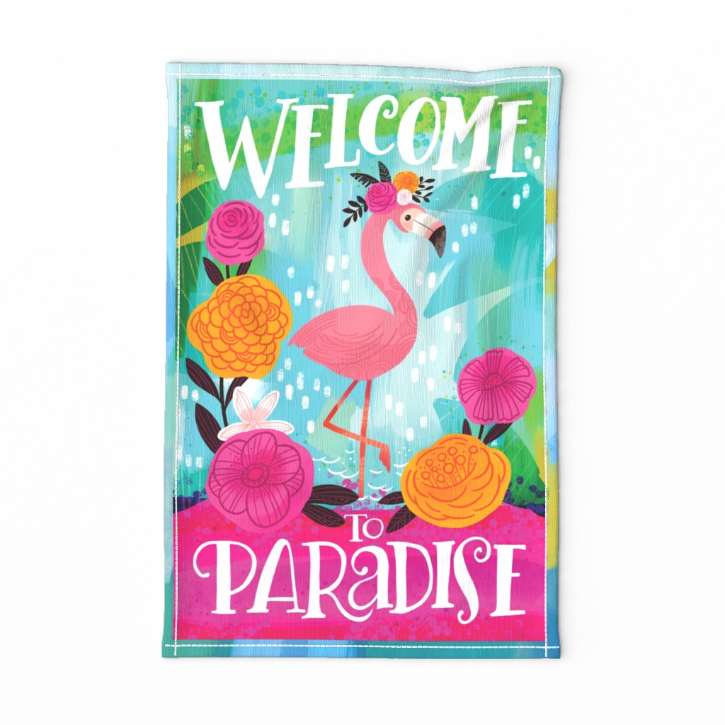 Welcome to Paradise Flamingo