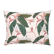 Bird of Paradise floral in pink
