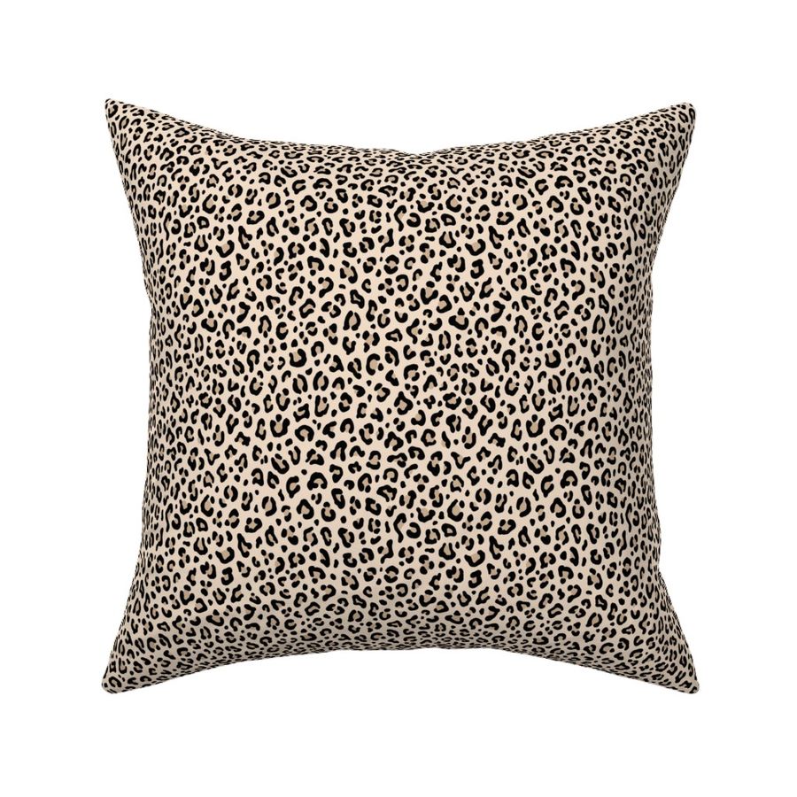 BLACK and WHITE LEOPARD - LEOPARD Fabric | Spoonflower