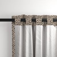 ★ BLACK and WHITE LEOPARD - LEOPARD PRINT in ECRU ★ Tiny Scale / Collection : Leopard spots – Punk Rock Animal Print