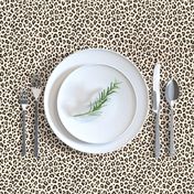 ★ BLACK and WHITE LEOPARD - LEOPARD PRINT in ECRU ★ Tiny Scale / Collection : Leopard spots – Punk Rock Animal Print