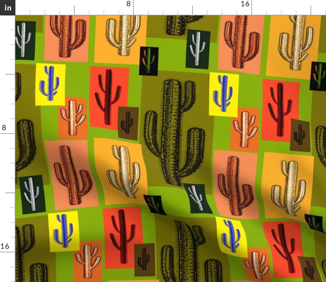 Square Cactus repeat