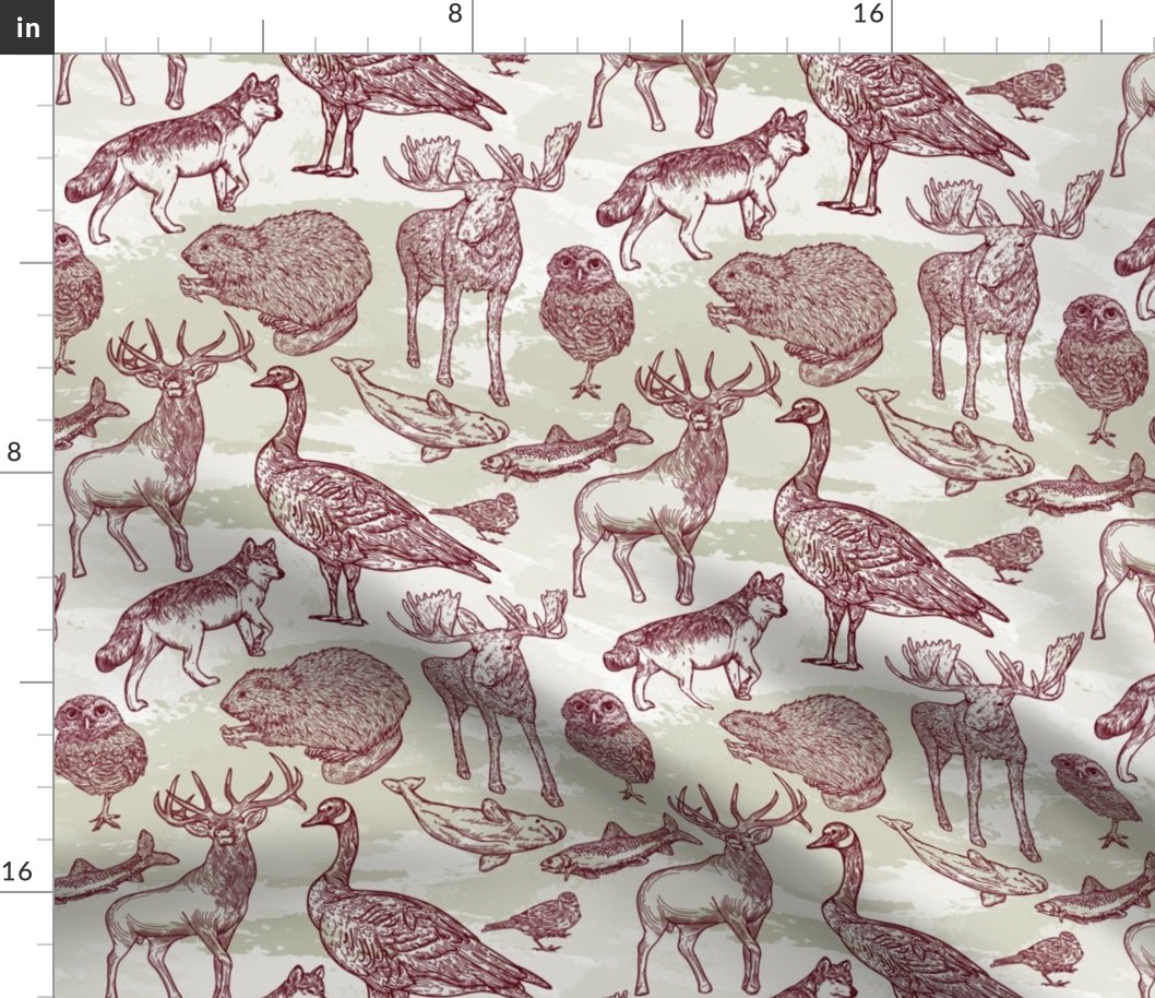 Into the Wild Animal Pattern