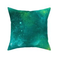 MAGIC FOREST COORDINATE BACKGROUND vertical aqua emerald nebula