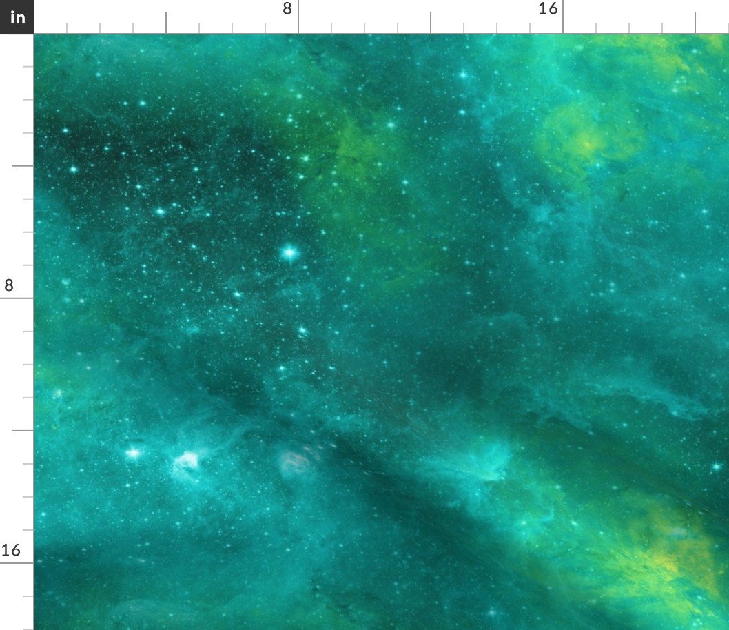 MAGIC FOREST COORDINATE BACKGROUND vertical aqua emerald nebula