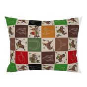 Buckaroo one yard cheater quilt