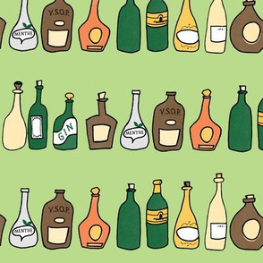 bottles green