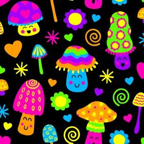 Super Happy Mushroom Funtimes: Neon