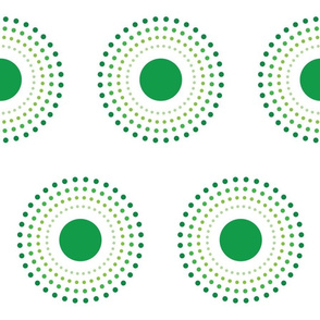 dot circles 3- green