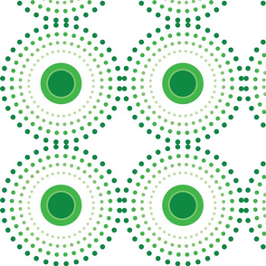 dot circles 2- green