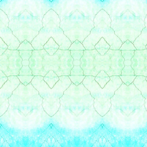 turquoise and lime old lace