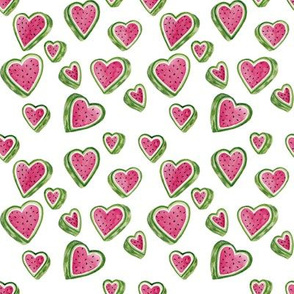 watermelon hearts white