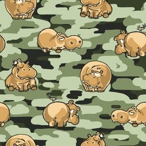 Camo Hippos