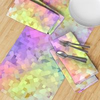 holographic rainbow diffraction mosaic