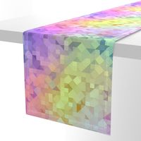 holographic rainbow diffraction mosaic