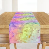 holographic rainbow diffraction mosaic