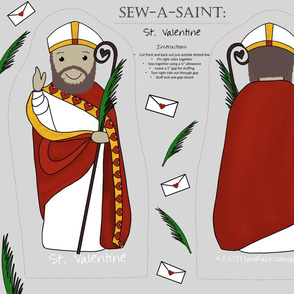 Sew-a-Saint: Saint Valentine