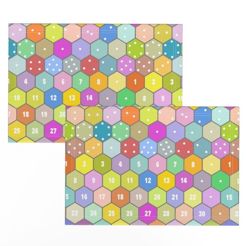 hexagon-addition game